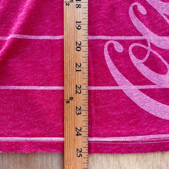 COCA COLA Women’s Red Short Sleeve V Neck Graphic Tee Shirt sz XL NWOT - Picture 6 of 6